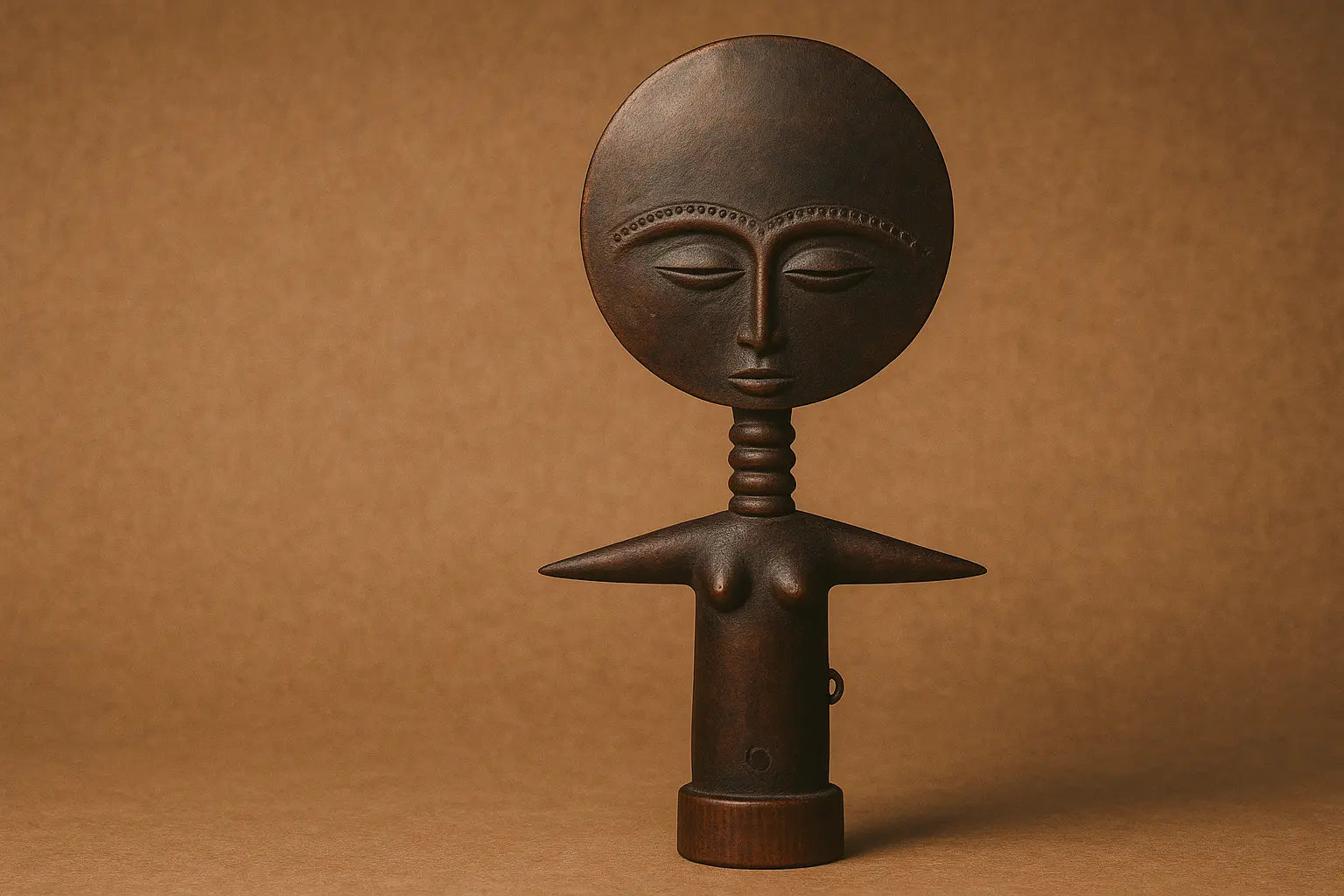 The Ashanti Fertility Doll: A Symbol of Life and Blessings by Doore Dasi