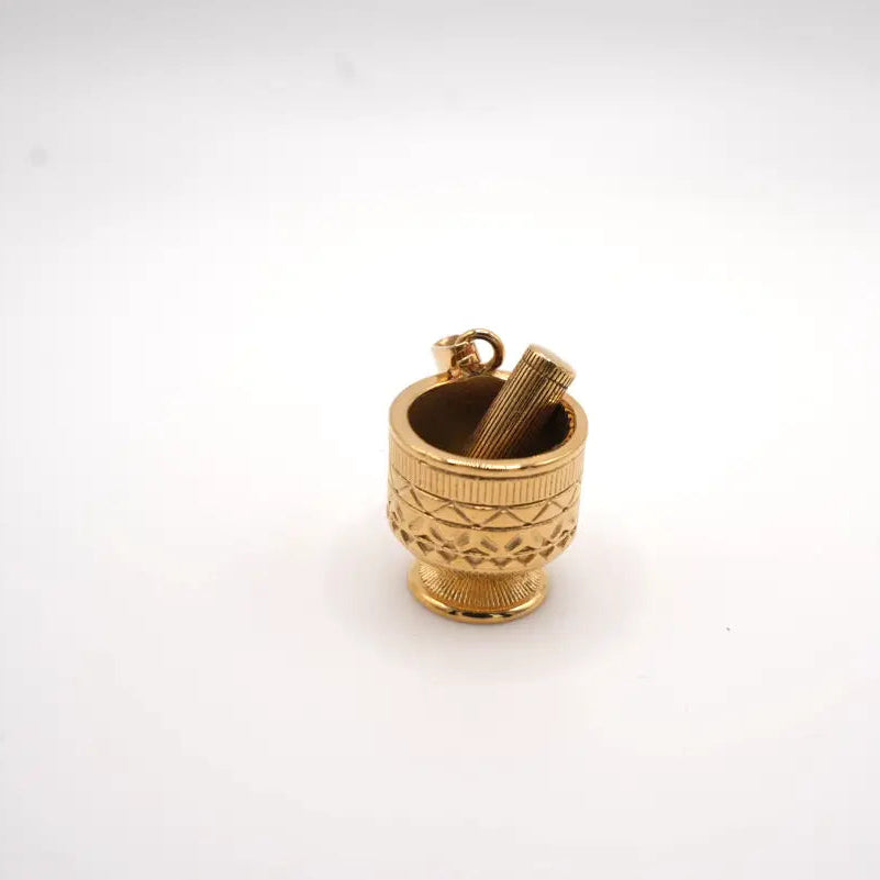 Heart of Home Charm - African Mortar & Pestle